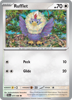 Rufflet card art