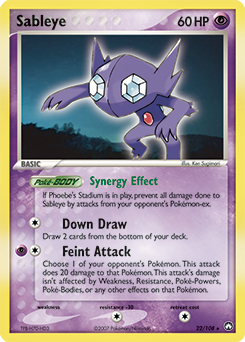 Sableye card art
