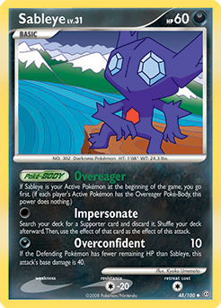 Sableye card art
