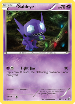 Sableye card art