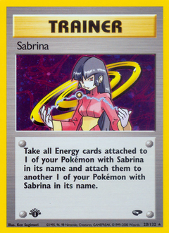 Sabrina card art