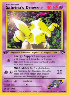 Sabrina's Drowzee card art