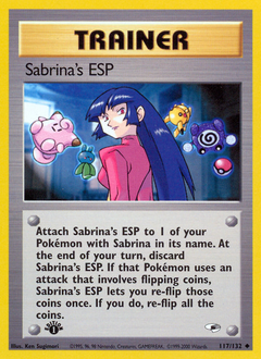 Sabrina's ESP card art