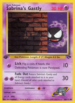 Sabrina's Gastly card art