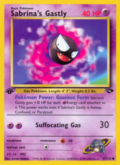 Sabrina's Gastly card art
