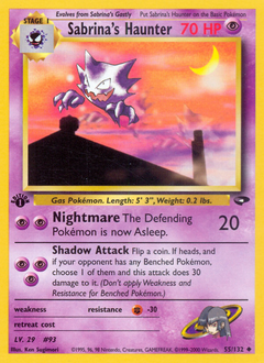 Sabrina's Haunter card art