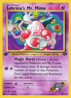 Sabrina's Mr. Mime card art