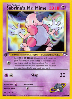 Sabrina's Mr. Mime card art