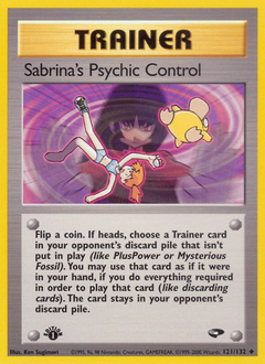 Sabrina's Psychic Control card art