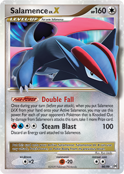 Salamence LV.X card art