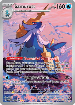 Samurott card art