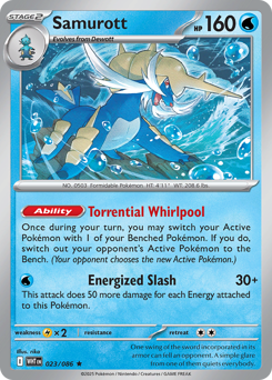 Samurott card art