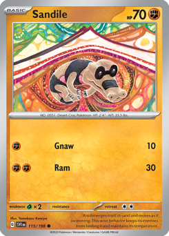 Sandile card art