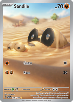 Sandile card art
