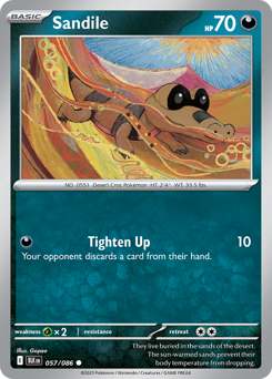 Sandile card art