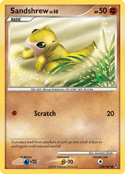 Sandshrew card art