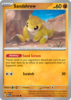 Sandshrew card art