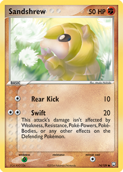 Sandshrew card art