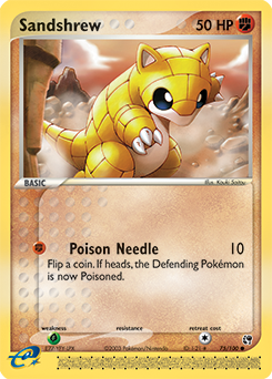 Sandshrew card art