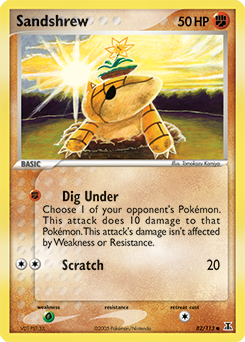 Sandshrew card art