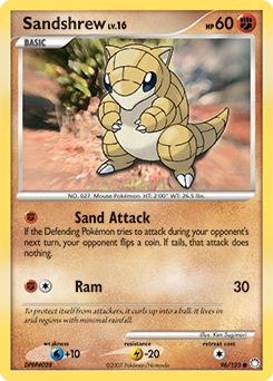 Sandshrew card art