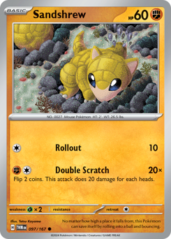 Sandshrew card art