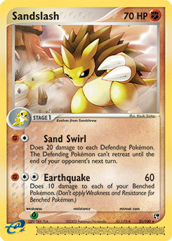 Sandslash card art