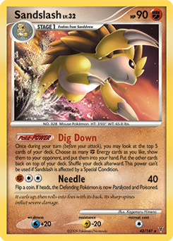Sandslash card art