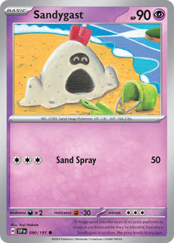 Sandygast card art