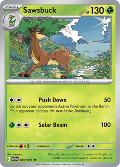 Sawsbuck card art