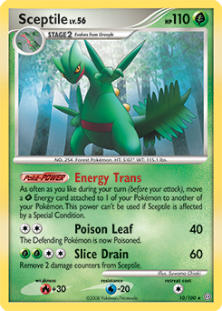 Sceptile card art