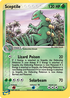 Sceptile card art