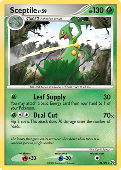 Sceptile card art