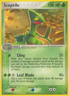 Sceptile card art