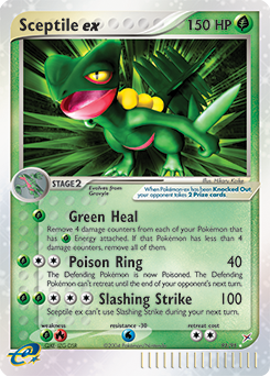Sceptile ex card art