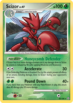 Scizor card art