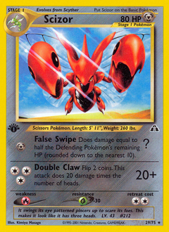 Scizor card art