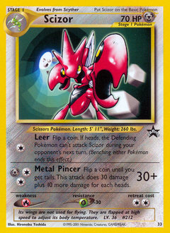 Scizor card art