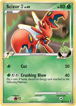 Scizor E4 card art