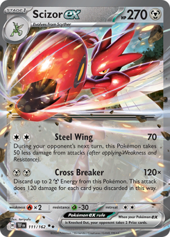 Scizor ex card art