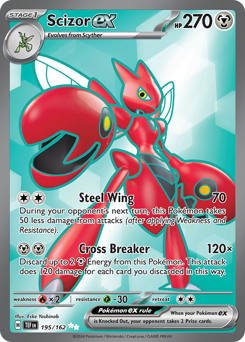 Scizor ex card art