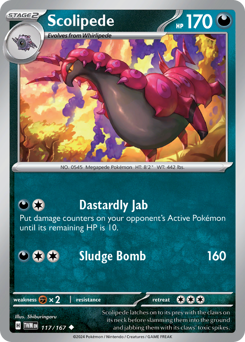 Scolipede card art