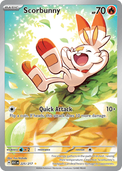 Scorbunny card art