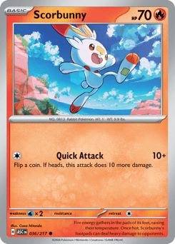 Scorbunny card art