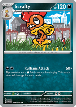Scrafty card art