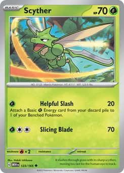 Scyther card art