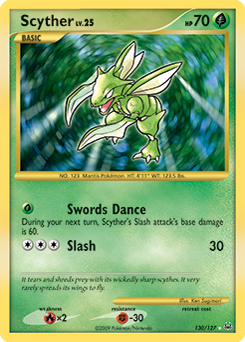 Scyther card art