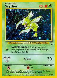 Scyther card art