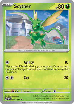Scyther card art