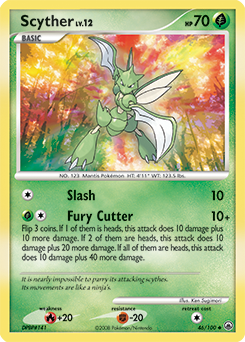 Scyther card art